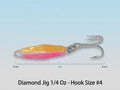 Diamond Jig - Lure for Beach, Pier, & Surf Fishing (Pack of 3)
