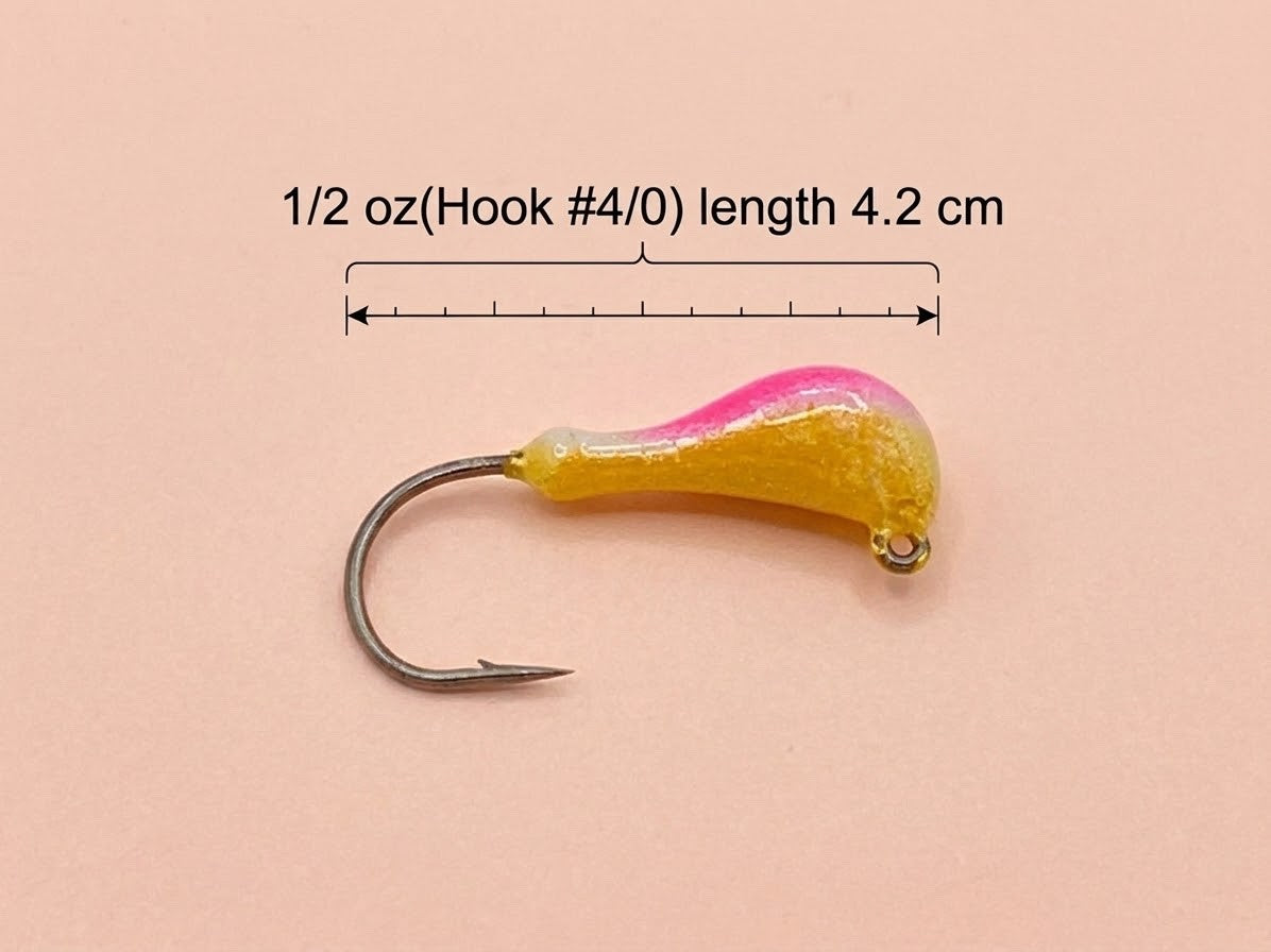 Banana Jig - Lure for Beach, Pier, & Surf Fishing (Pack of 3)