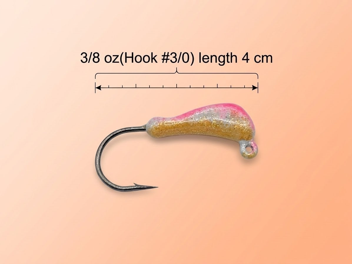 Banana Jig - Lure for Beach, Pier, & Surf Fishing (Pack of 3)