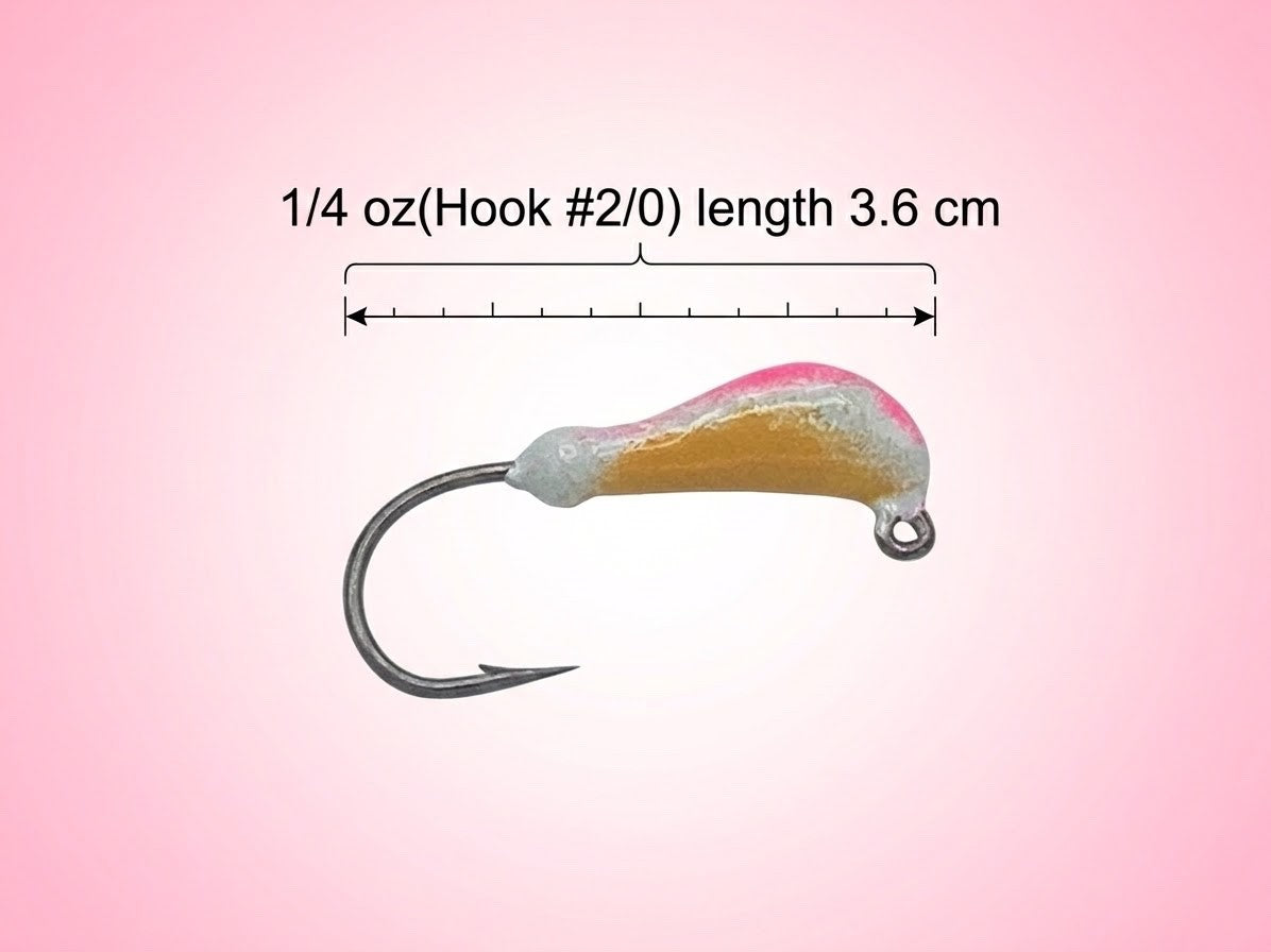 Banana Jig - Lure for Beach, Pier, & Surf Fishing (Pack of 3)
