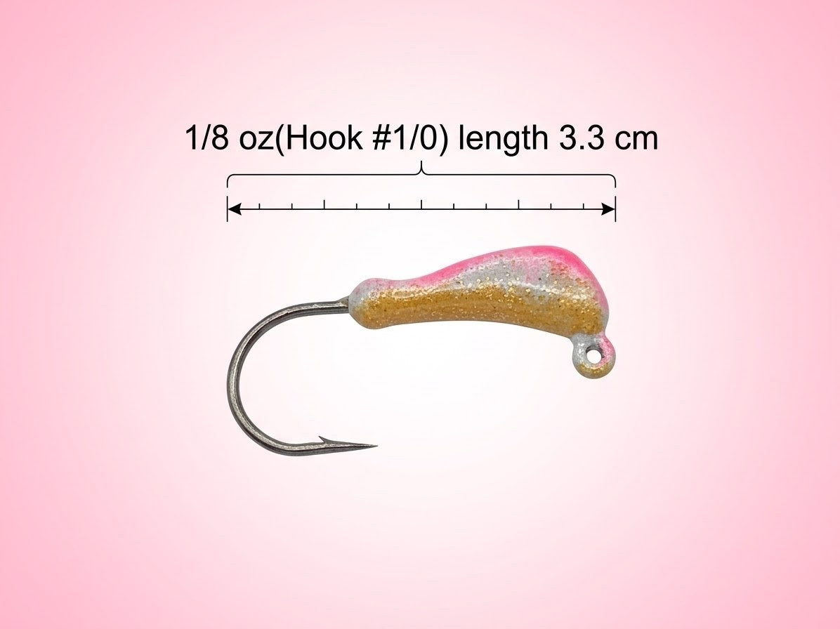 Banana Jig - Lure for Beach, Pier, & Surf Fishing (Pack of 3)